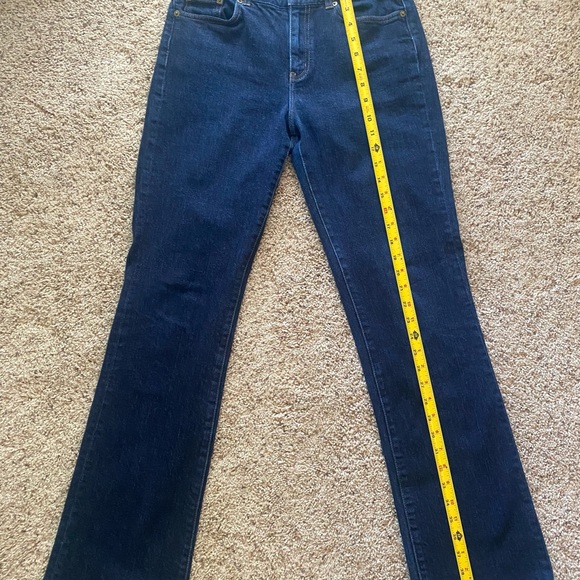 Lauren Ralph Lauren Jeans Bootcut sz 4 Dark Wash - Picture 10 of 11